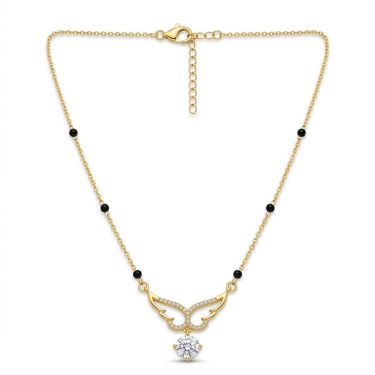 Apsara Wing Drop Mangalsutra — photo 1