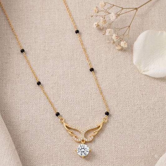 Apsara Wing Drop Mangalsutra — photo 2