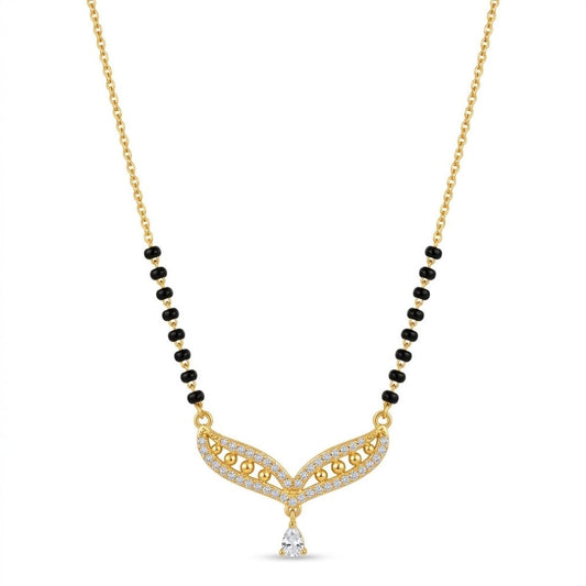 Aaradhya Filigree Drop Mangalsutra — photo 1