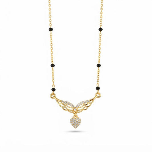 Hamsini Winged Heart Mangalsutra — photo 1