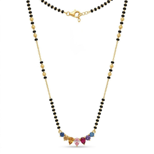 Panchrang Drop Mangalsutra — photo 1