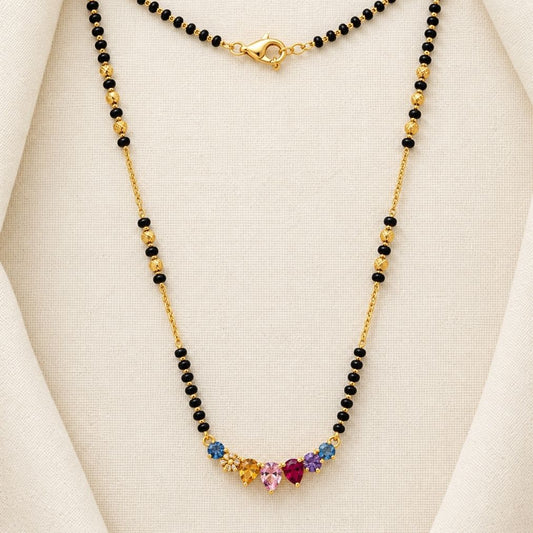 Panchrang Drop Mangalsutra — photo 2