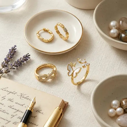 The Young Woman's Complete Guide to 18K Gold Plated & 925 Silver Jewellery — by Diorin