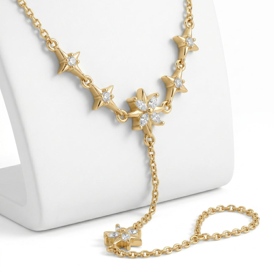 Starlight Hand Chain - Gold