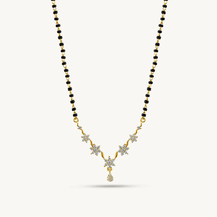 Blossom Mangalsutra | BIS Hallmarked