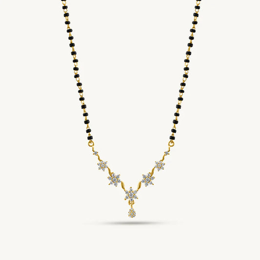 Blossom Mangalsutra | BIS Hallmarked