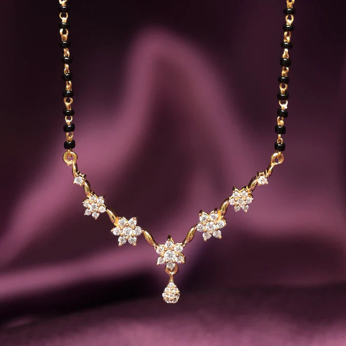 Blossom Mangalsutra | BIS Hallmarked