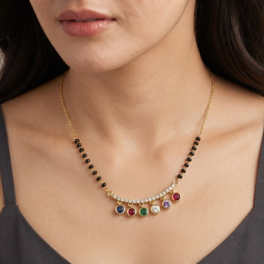 Rangoli Charm Mangalsutra
