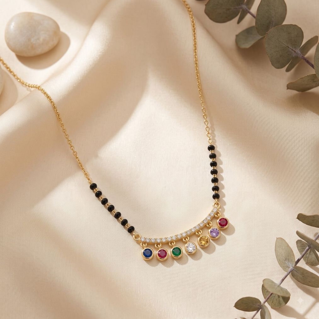 Rangoli Charm Mangalsutra — photo 2