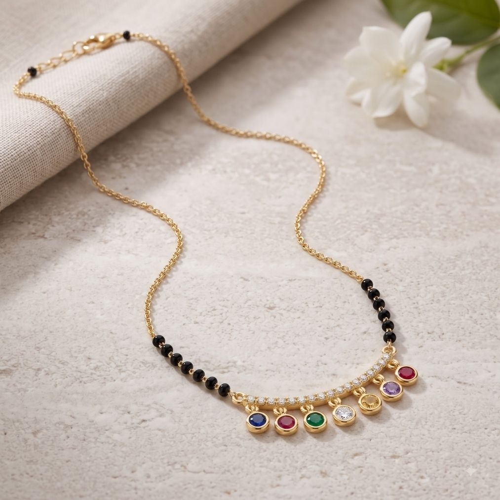 Rangoli Charm Mangalsutra — photo 3
