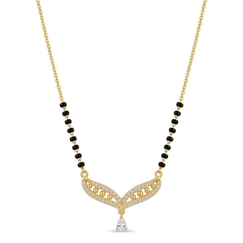 Aaradhya Filigree Drop Mangalsutra — photo 1