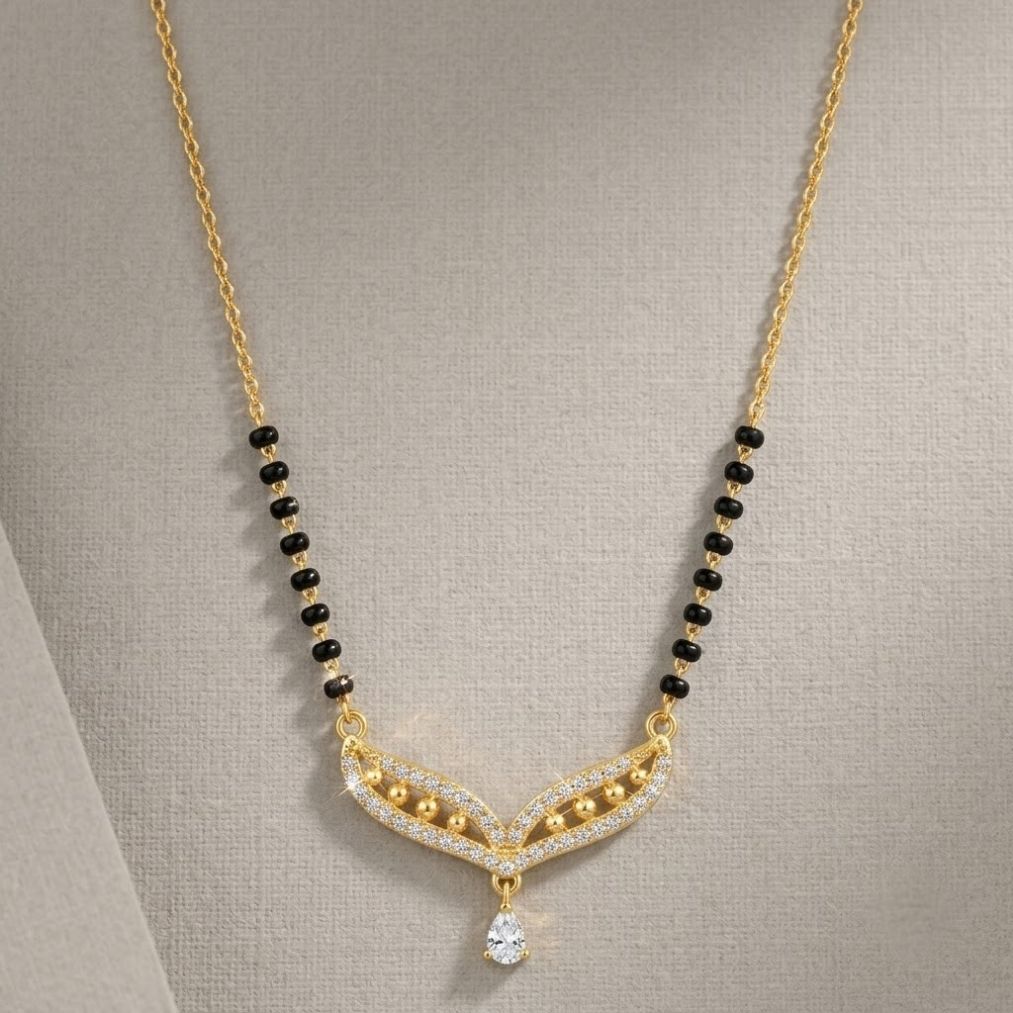 Aaradhya Filigree Drop Mangalsutra — photo 3