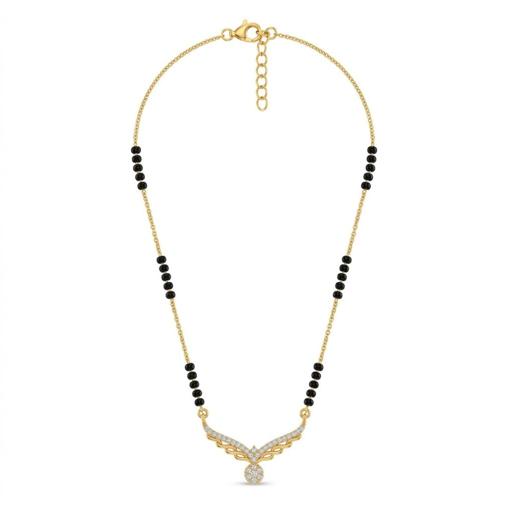 Kavya Winged Disc Mangalsutra — photo 1