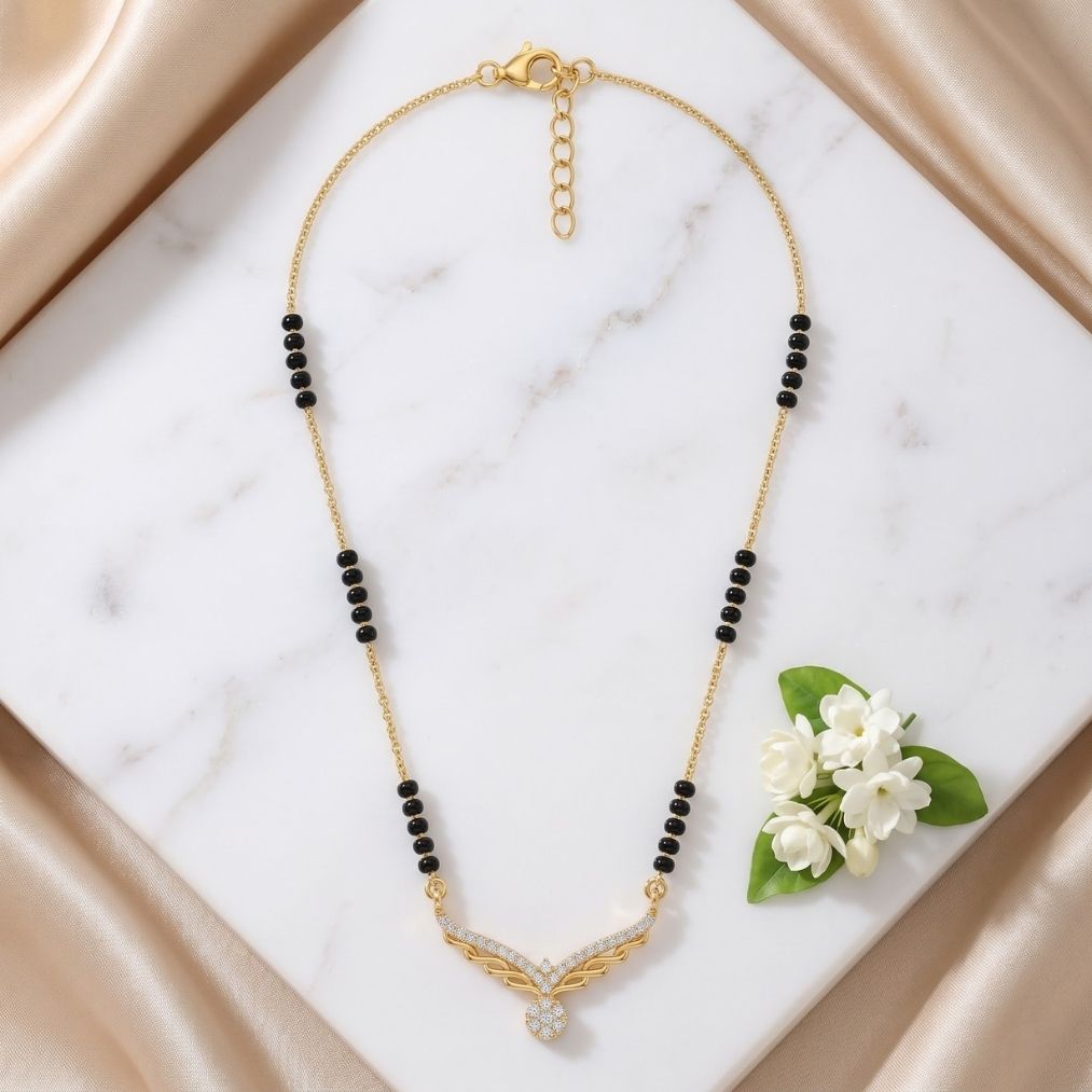 Kavya Winged Disc Mangalsutra — photo 3