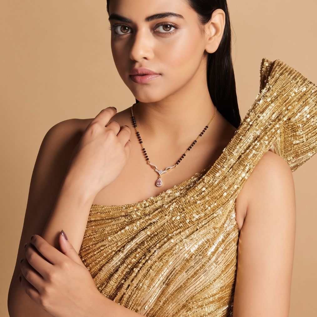Roshni Gulabi Halo Mangalsutra — photo 2