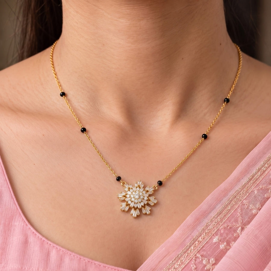 Suryakanti Sunburst Mangalsutra
