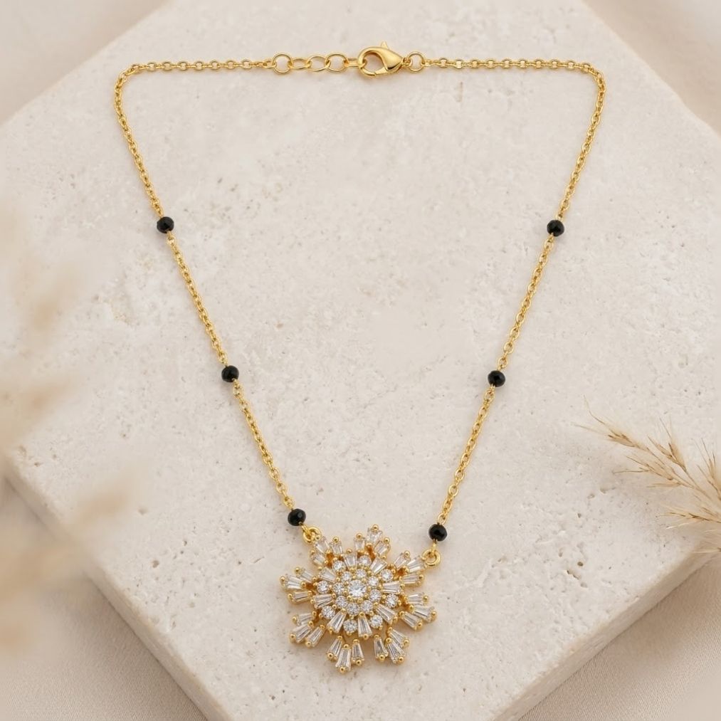Suryakanti Sunburst Mangalsutra — photo 2