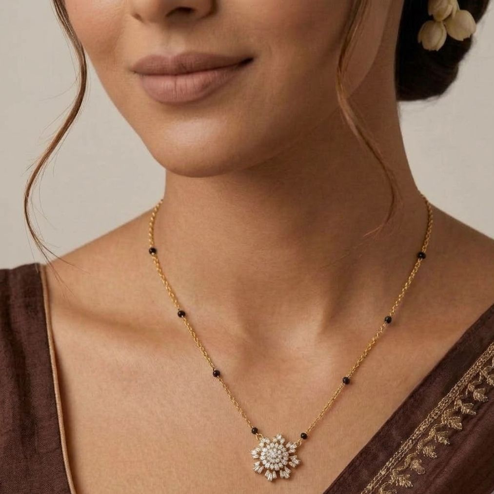 Suryakanti Sunburst Mangalsutra — photo 4