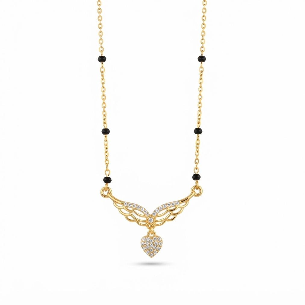 Hamsini Winged Heart Mangalsutra — photo 1