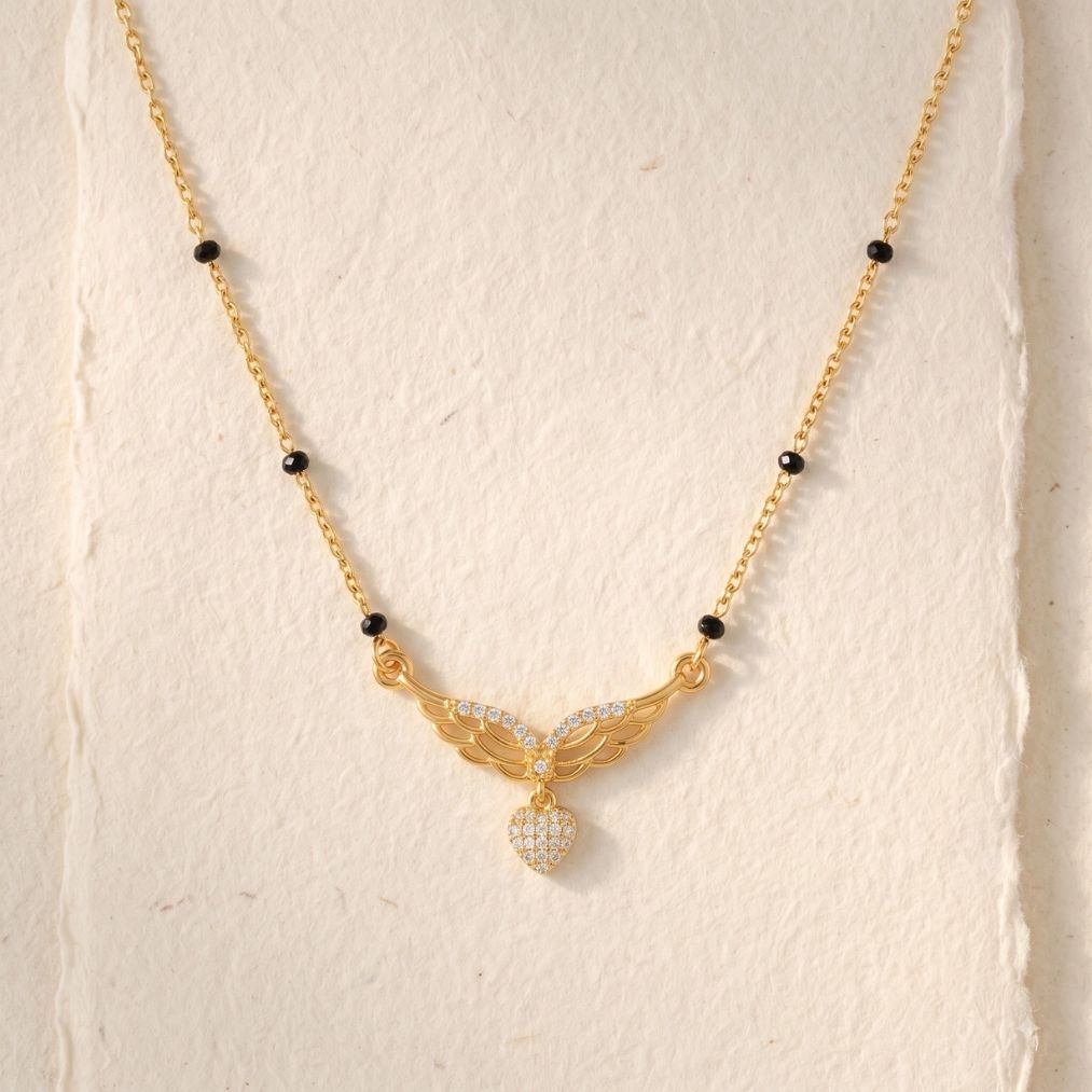 Hamsini Winged Heart Mangalsutra — photo 2
