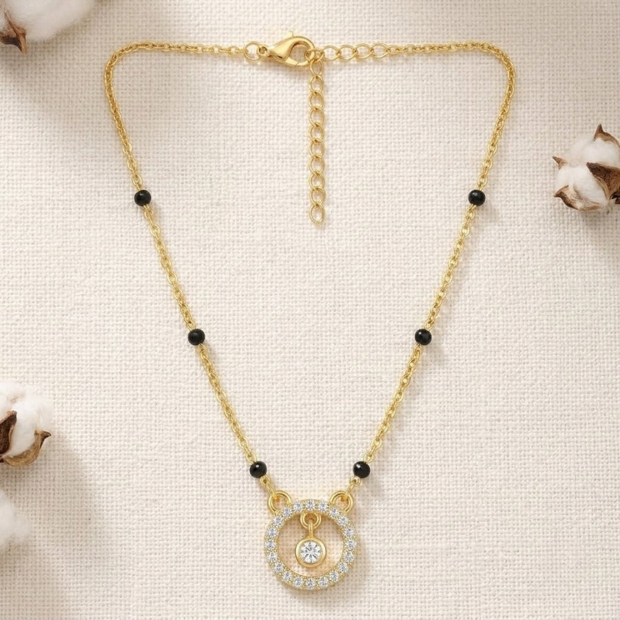 Bindiya Halo Drop Mangalsutra - photo 1