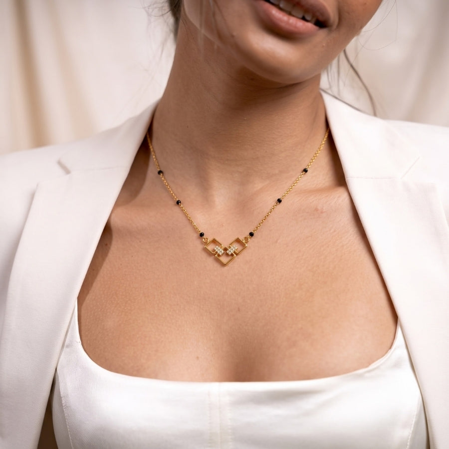 Chaukor Sangam Mangalsutra - photo 4