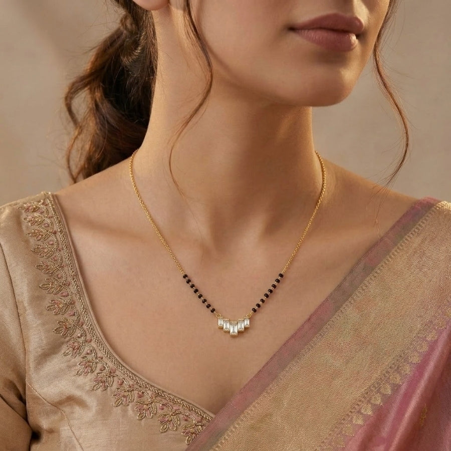 Sopan Baguette Mangalsutra - photo 1