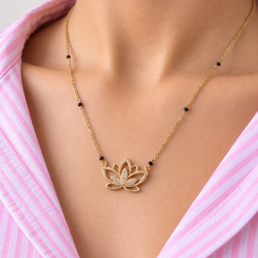 Pankaj Lotus Mangalsutra - photo 2