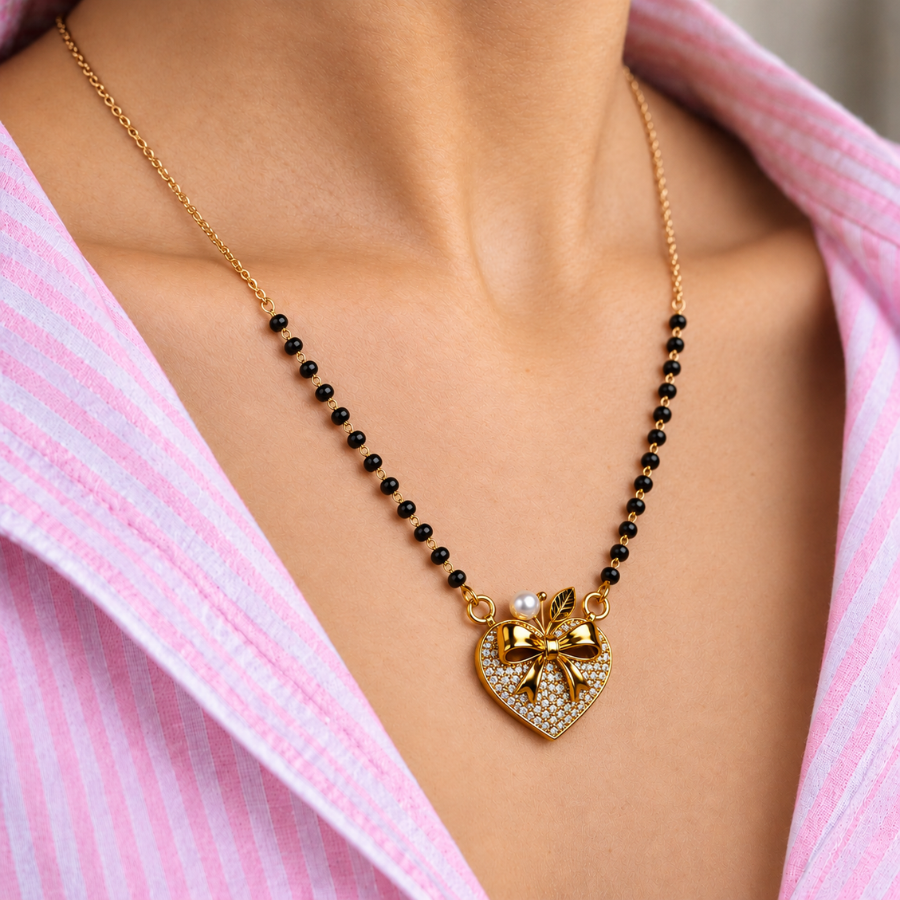 Pyaari Pave Heart Mangalsutra - photo 3