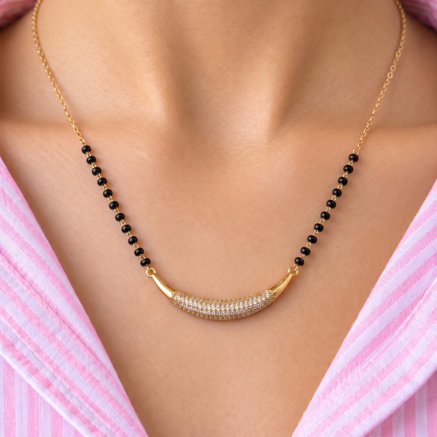 Mehr Pave Arc Mangalsutra - photo 1