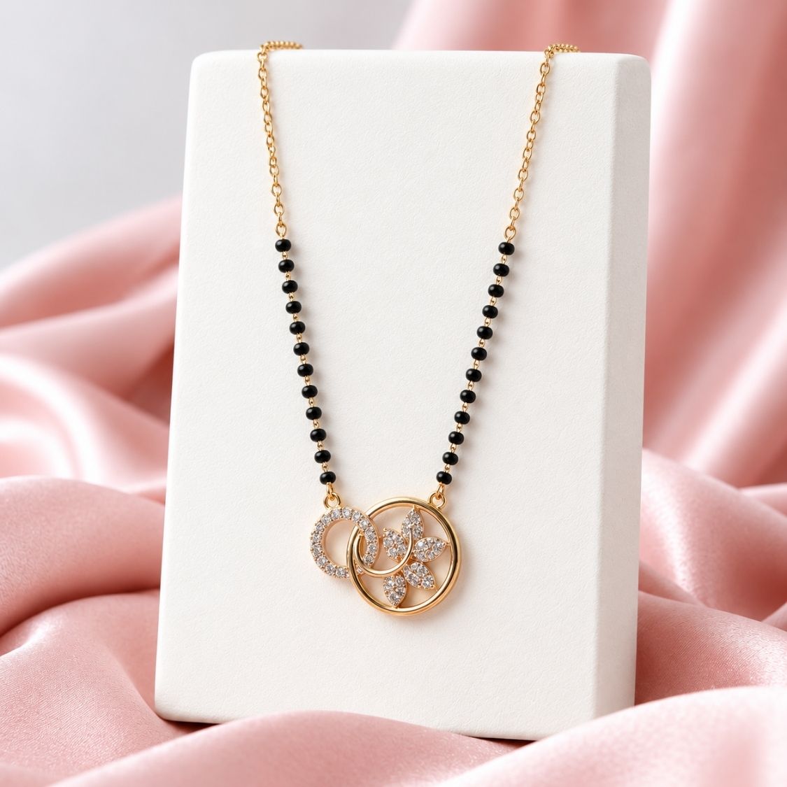 Sangini Twin Circle Mangalsutra - photo 4