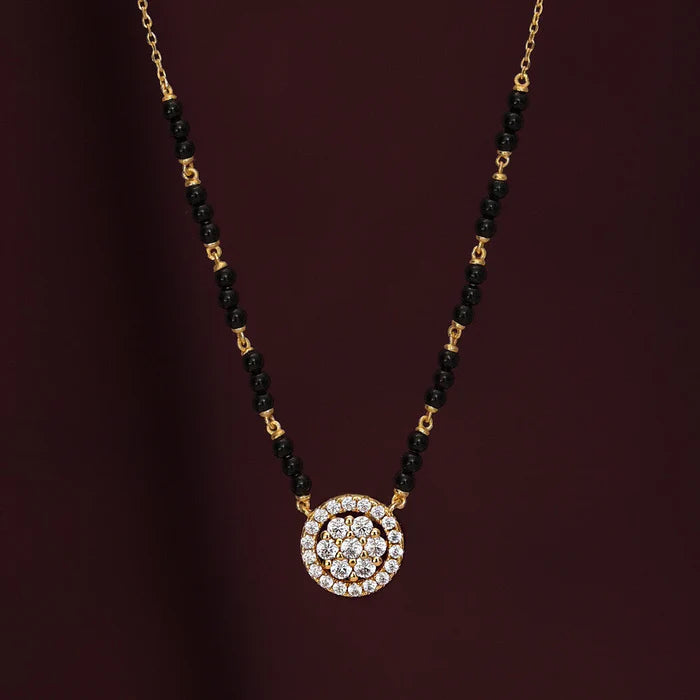 Diamond Mangalsutra | BIS Hallmarked