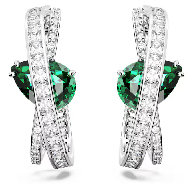 Hyperbola hoop earrings