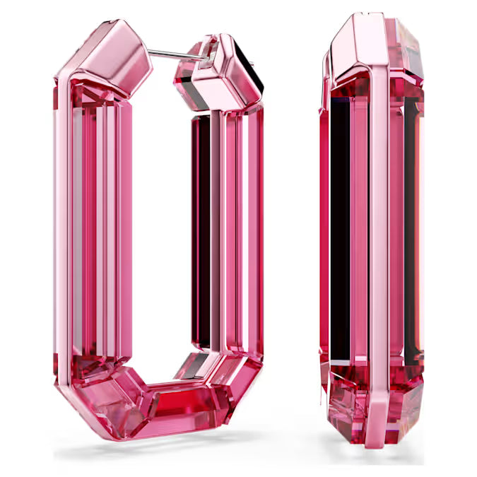 Lucent hoop earrings