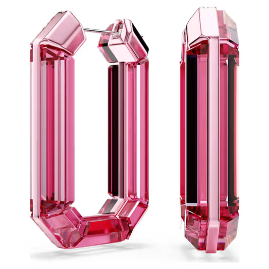 Lucent hoop earrings