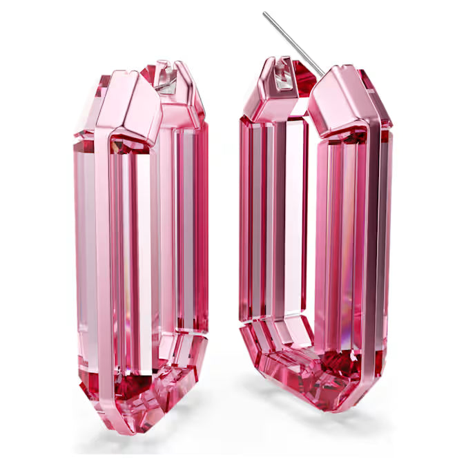 Lucent hoop earrings