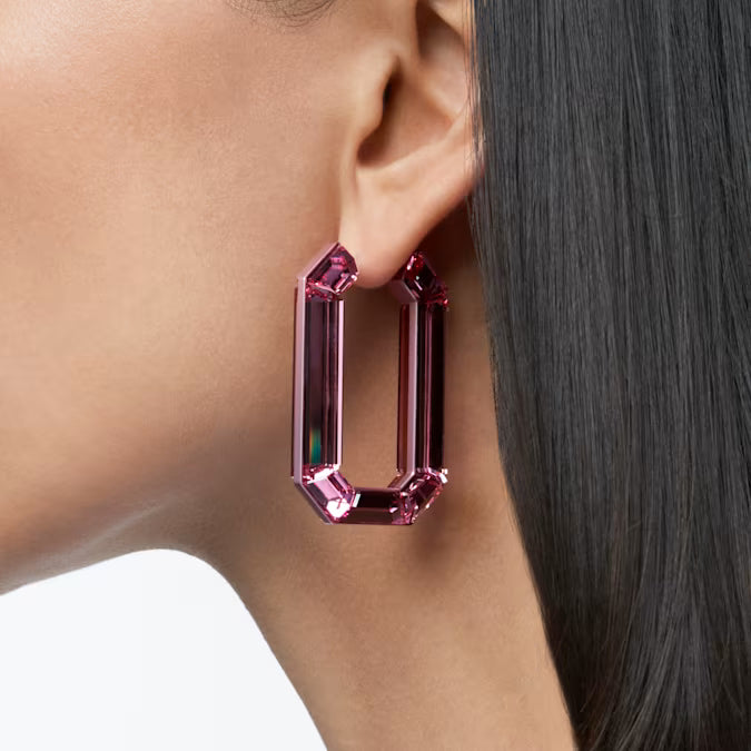 Lucent hoop earrings