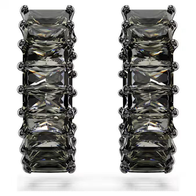 Matrix hoop earrings