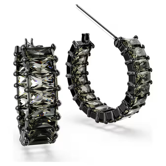 Matrix hoop earrings